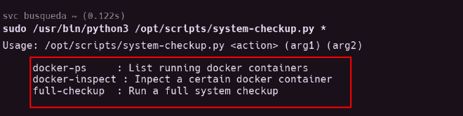 displaying script option