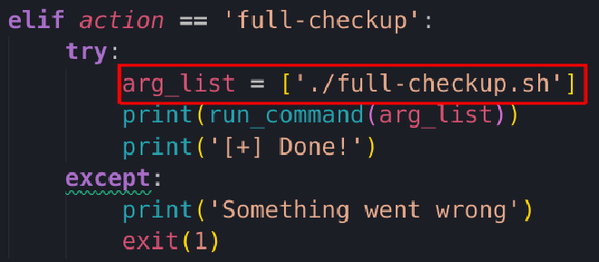 script code analysis