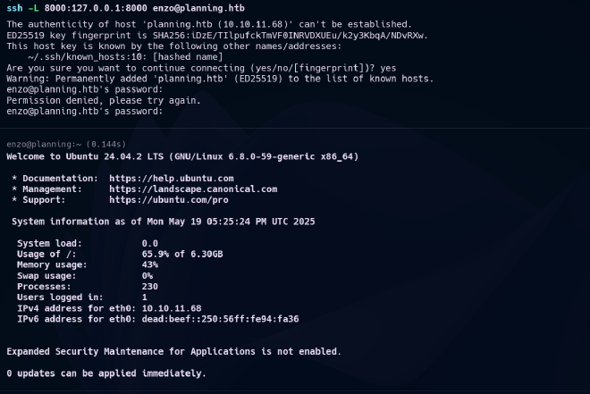 ssh port forwarding